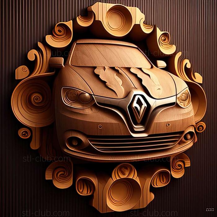 3D мадэль Renault Fluence (STL)